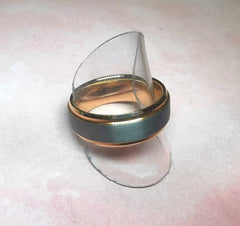 Wedding Band Tungsten Rose Gold RingSize 10(U) - R2311