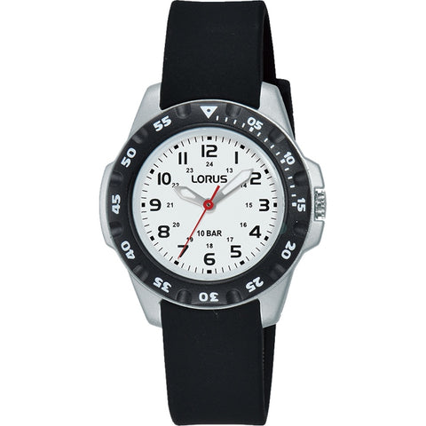 Lorus Black Youth Sports Watch - G9171