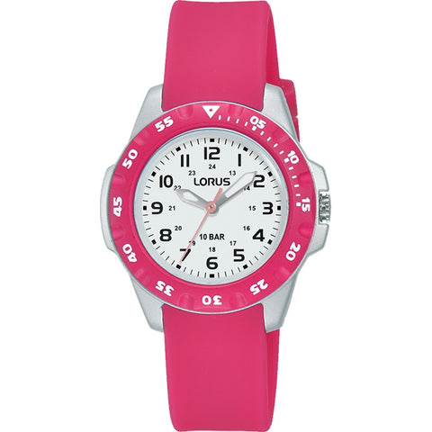 Lorus Bright Pink Youth Sports Watch - G9173