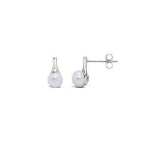 Sterling Silver Freshwater Pearl Stud Earrings - G8994