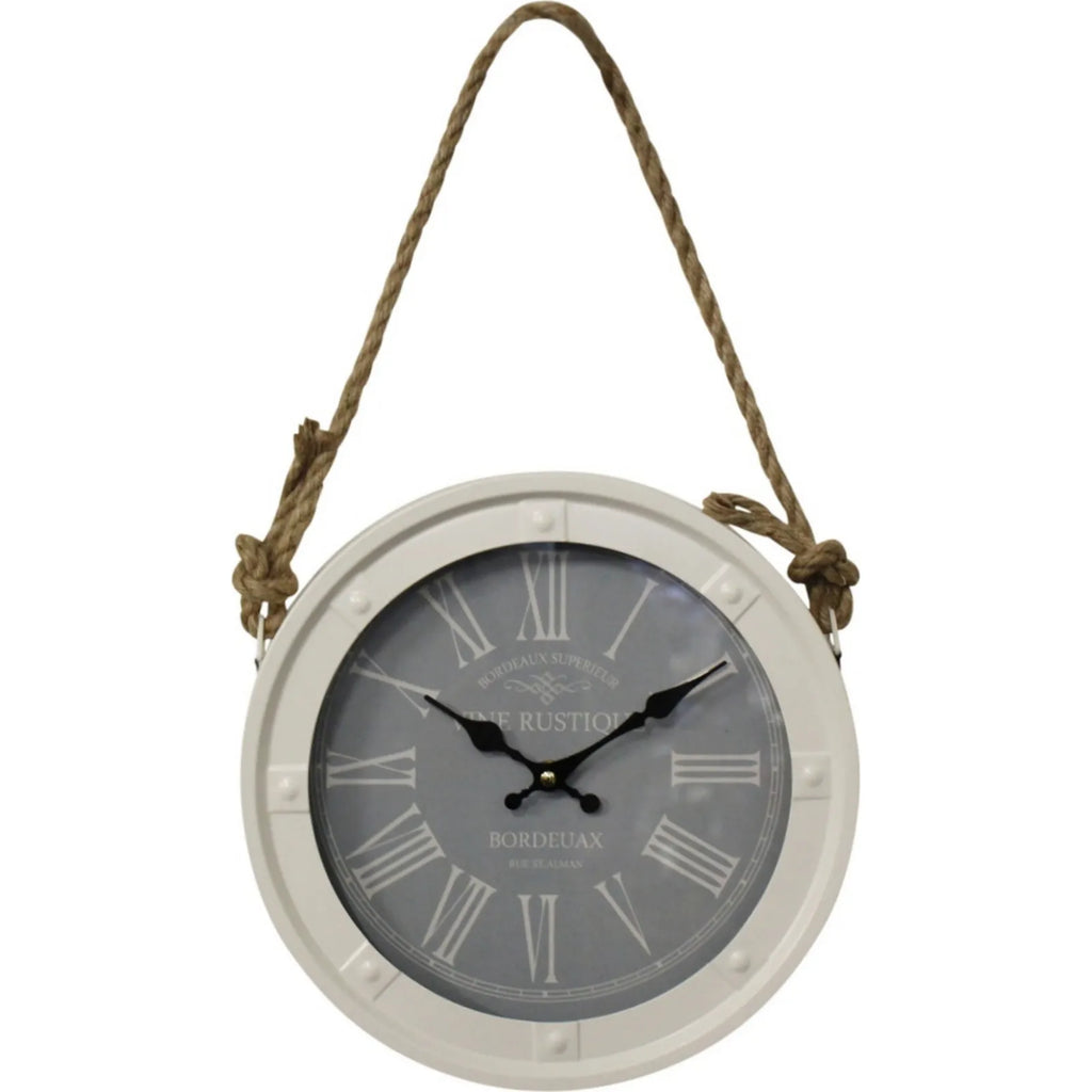 Rustic Hanging Wall Clock - G7770