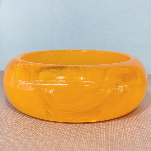 Natural Baltic Amber Bangle - G8218