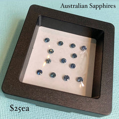 Natural Australian Blue Sapphires