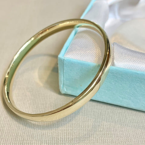 9ct Solid Yellow Gold Baby Bangle - G3321