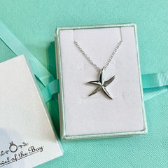 Sterling Silver Small Starfish Pendant - G8442