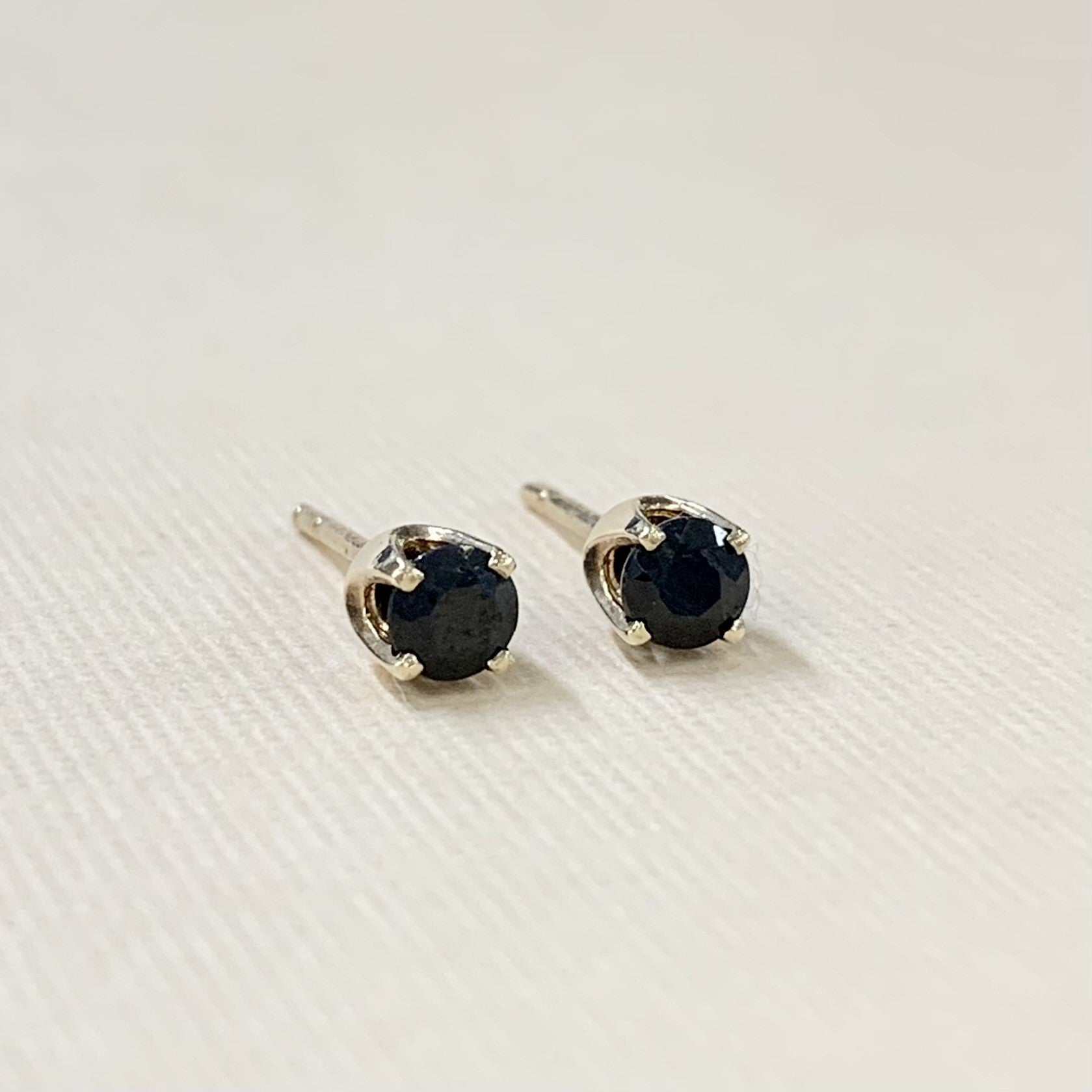 9ct White Gold Sapphire Stud Earrings 2.37ct - Available Now from Personal  Jewellery Service UK