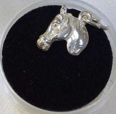 Sterling Silver Horse Charm - G2855