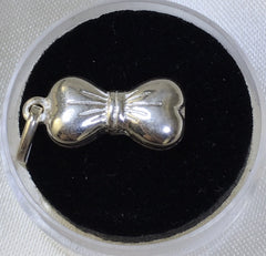 Sterling Silver Bow Charm - G2738