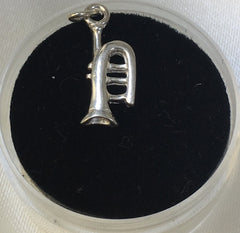 Sterling Silver Trumpet Charm - G2741