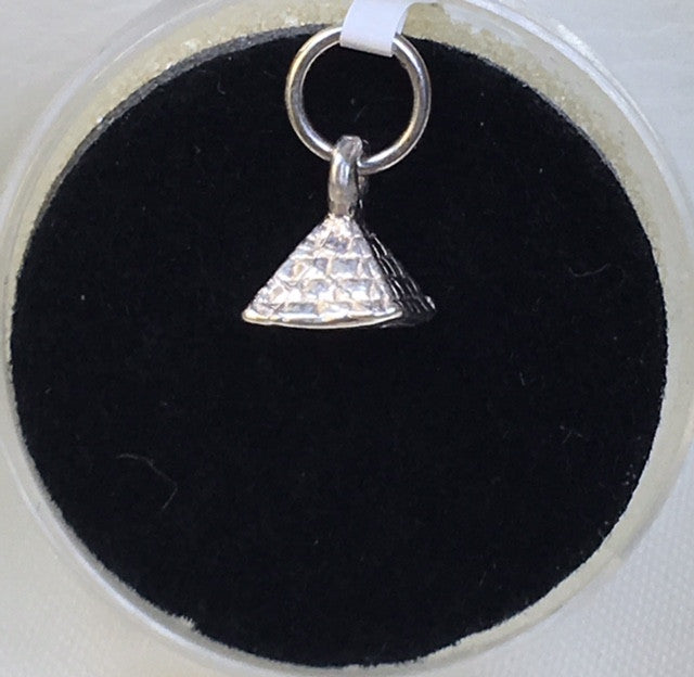 Sterling Silver Pyramid Charm - G2694