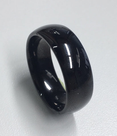 Black Tungsten Gents Ring - G2886