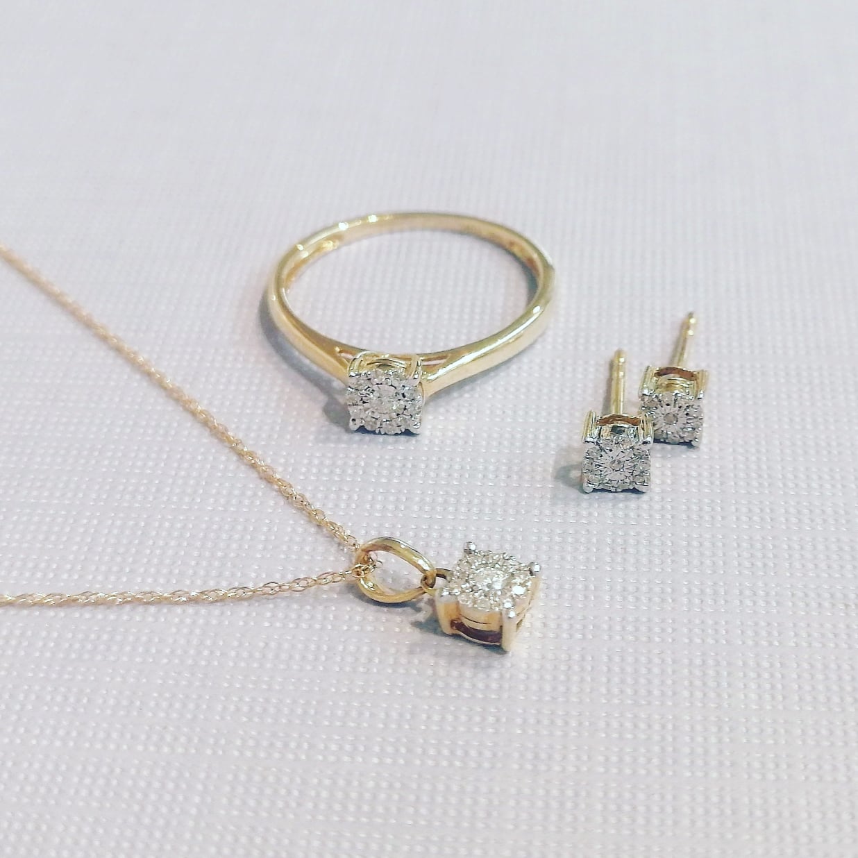 18k Real Diamond Earring – Amara Shia Jewelry