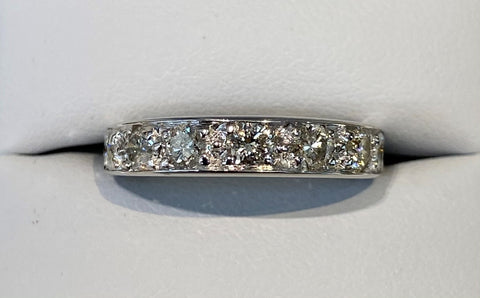 9ct White Gold Diamond Eternity Ring 0.70ct TDW - R2705
