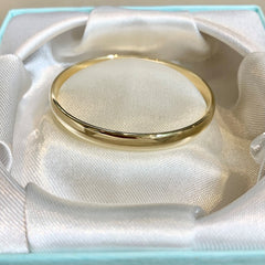 9ct Solid Yellow Gold Baby Bangle - G3260